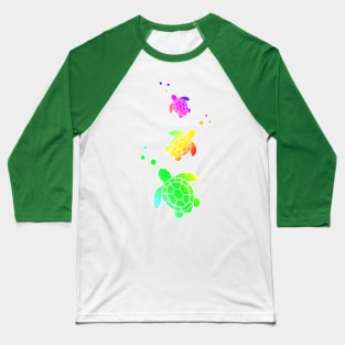 UNDER The Sea Turtle Love Baseball T-Shirt